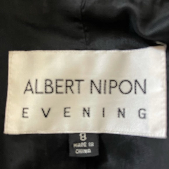Vintage Albert Nipon Evening 3 pc Tuxedo Suit - Picture 5 of 8